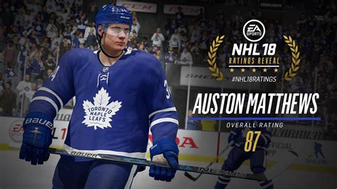 21,602 likes · 23 talking about this. Auston Matthews is rated an 87 in NHL 18 and he's a LEAF ...