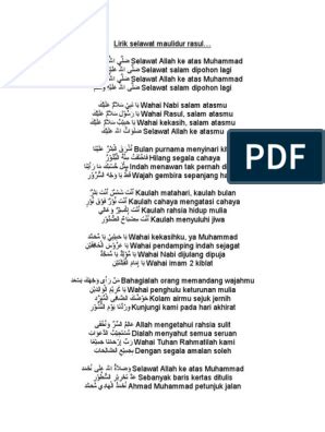 Maulidur rasul 2020 other contents Teks Selawat Maulidur Rasul Pdf