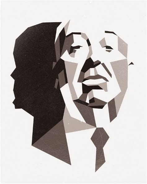 His silhouette alone would become his calling card and the introduction of every alfred hitchcock presents episode that originally aired on nbc sir alfred joseph hitchcock is deemed by many to be one of the greatest film directors that came out of the twentieth century. Alfred Hitchcock Silhouette Poster at GetDrawings | Free ...