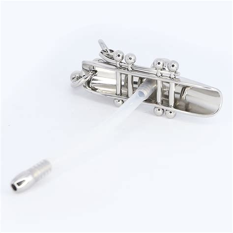 Stainless Steel Female Chastity Lock With Labia And Charistinga Piercing Lips Lock Bdsm Game For