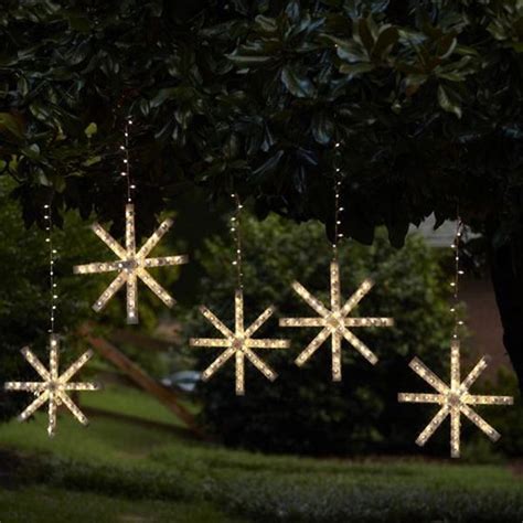 Outdoor Snowflake Lights Outdoor Snowflake Lights Snow Flakes Diy
