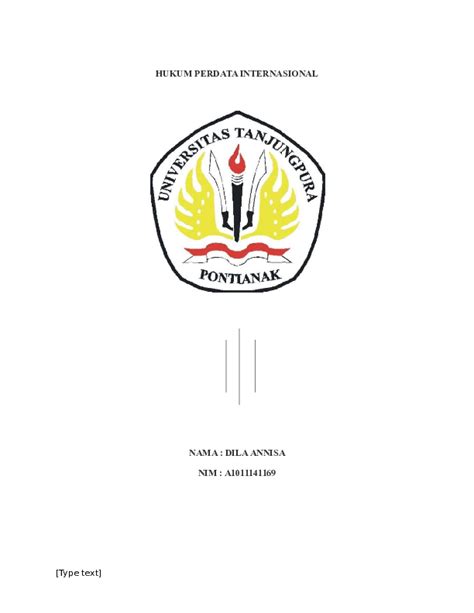 Kegiatan sipil bisa lewat transaksi . (DOC) HUKUM PERDATA INTERNASIONAL (SEM 5) | dila annisa - Academia.edu