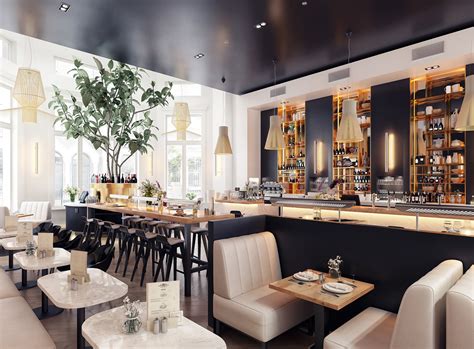 Modern Restaurant Design Behance