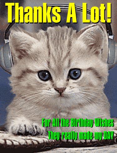 Discover and share featured thank you gifs on gfycat. Thanks A Lot! My Friends! Free Birthday Thank You eCards ...