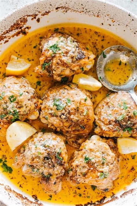 This easy chicken thigh soup can be prepared in only 10 minutes! Low-Carb Lemon Chicken Recipes (Instant Pot or Slow Cooker ...