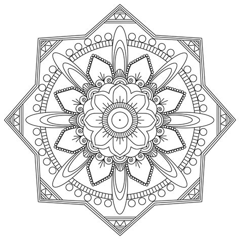 Mandala Domandalas Simple Patterns Simple Mandalas 100 Mandalas Zen