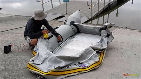 Tips Tricks Launching Al Hard Floor Inflatable Boat With The Diy