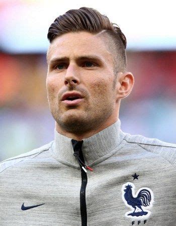 The striker was originally exiled from the france squad following his role in the. Olivier Giroud's Half-Shaved Hairstyle | Soccer player ...