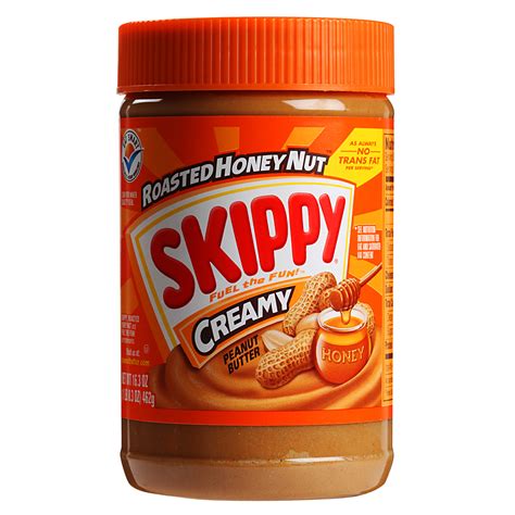 Skippy Creamy Roasted Honey Nut Peanut Butter 462g American Food Store