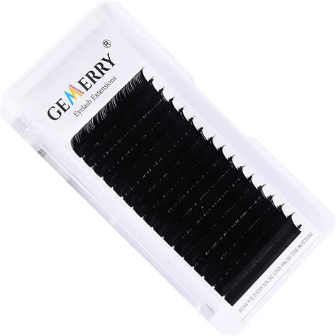 16 rows individual classic lash extensions 0 15mm d curl 14mm single size tray individual