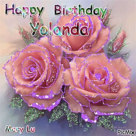 Happy Birthday Yolanda 