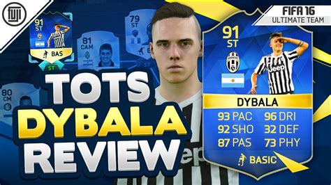 | fifa 16 serie a / ligue 1 tots pack opening. TOTS (91) DYBALA PLAYER REVIEW! - FIFA 16 Ultimate Team ...