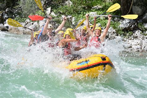 Join Us For Whitewater Rafting On Soča River Bovec Slovenia