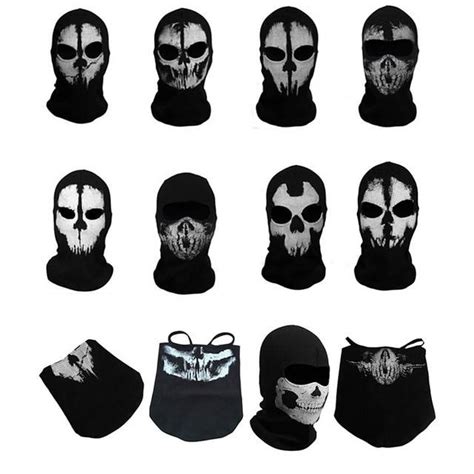 Tactical Army Balaclava Military Ghost Skull Full Face Mask