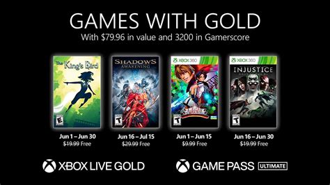 Xbox Live Gold Junio 2021 The New Generation Console
