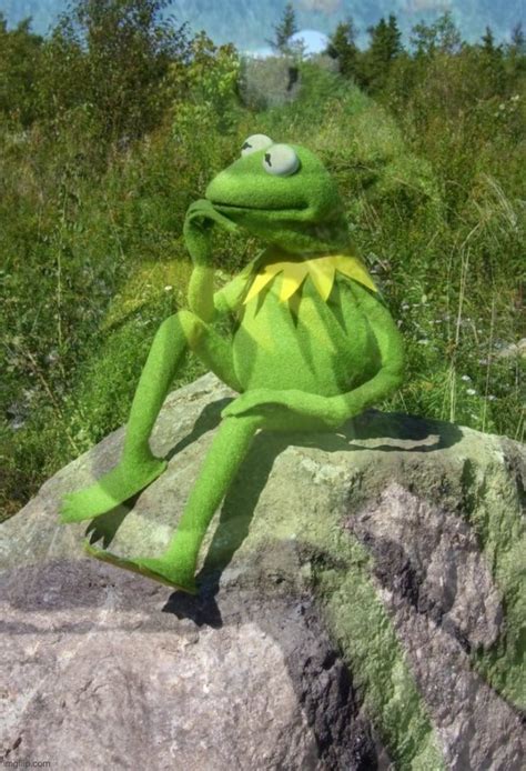 Kermit Thoughts Blank Template Imgflip