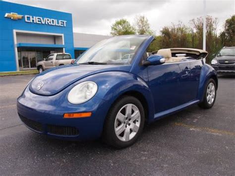 2007 Volkswagen New Beetle Convertible 25 For Sale In Kinston North