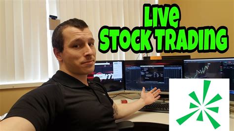 Live Stock Trading Scalp Trading Youtube