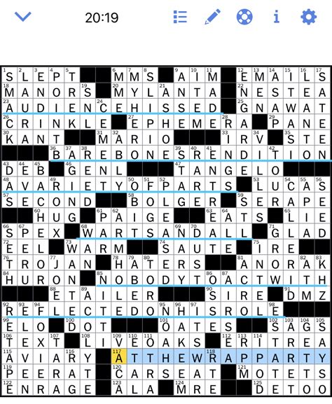 The full solution for the ny times june 18 2021 crossword puzzle is displayed below. The New York Times Crossword Puzzle Solved: Sunday's New ...