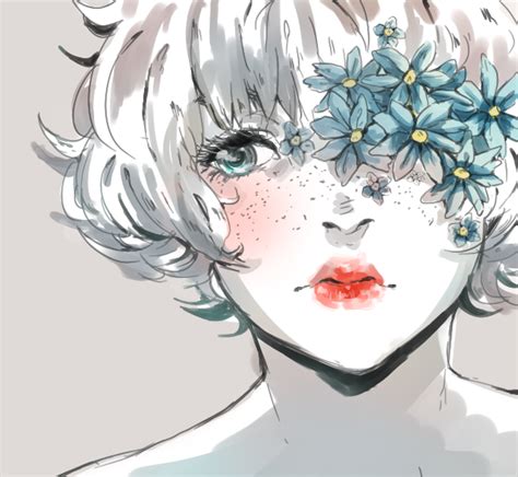 Famous Aesthetic Flowers Draw
