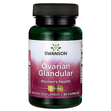 What is bovine ovary pills? Buy Swanson Swanson Raw Ovarian Glandular (60 Capsules ...