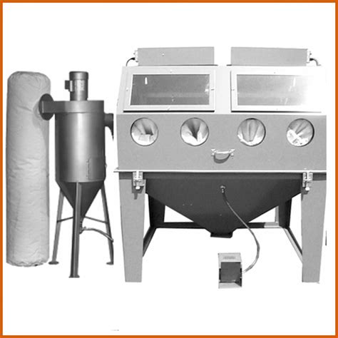 Blast cabinets, benchtop cabinets, handheld & pressurized blasters and more! TRINCO™ Model 60x48 Split Level with 600 CFM Abrasive ...