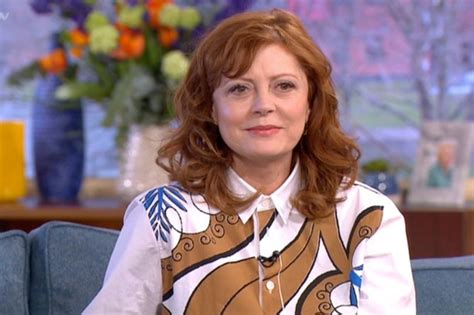 Actress Susan Sarandon Has A Steamy On Screen