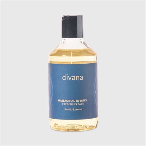 Divana Massage Oil To Milky Cleansing Bath Amarita Jasmine Immortal