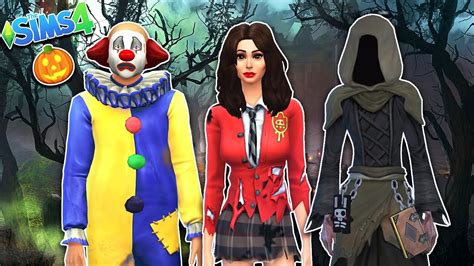 The Sims 4 Halloween Costumes Sims 4 Gameplay Episode 12 Sims 4