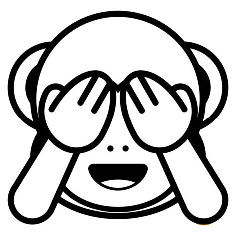 Monkey Emoji Illustrations Royalty Free Vector Graphics And Clip Art