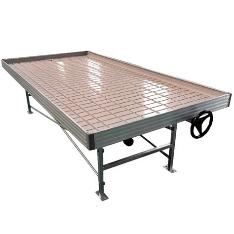 Commercial Greenhouse Rolling Benches Seedbed Wire Greenhouse Bench