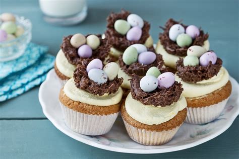 Easter Cupcakes With Nests Recipe Odlums