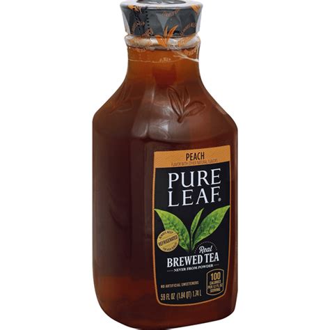 Pure Leaf Brewed Tea Real Peach Dairy Uncle Giuseppes