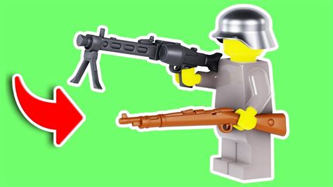 I Made Lego Ww2 Guns Youtube