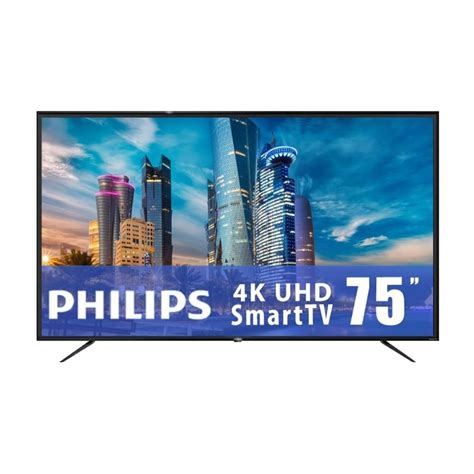 Tv Philips 75 Pulgadas 4k Ultra Hd Smart Tv Led 75pfl4864f8 Walmart