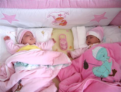 Free Baby Girl Twins Stock Photo