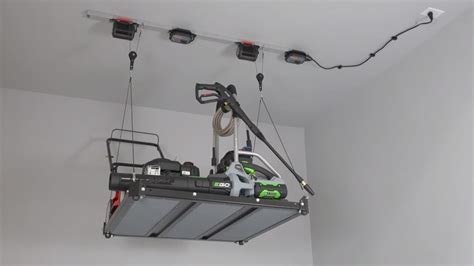 Platform Lifter Video Video Overhead Garage Storage Traditional