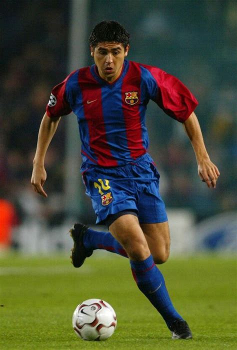 Juan roman riquelme against arsenal in 2006. Juan Roman Riquelme of Barcelona in 2003. | Jugador de ...