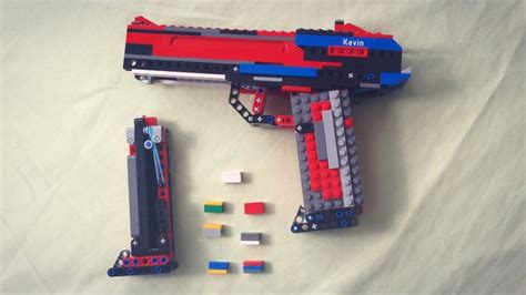Lego Pistol V2 Working Tutorial Youtube