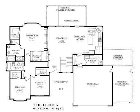 Corner Pantry Kitchen Floor Plans With Island And Walk In Pantry Best