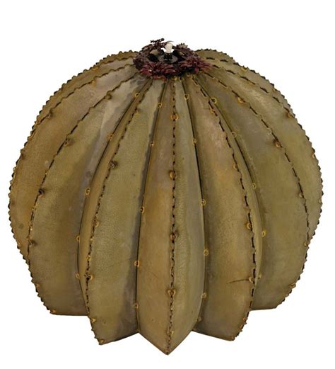 Explore different options to beautify your outdoor space with these fire features that are designed perfectly for the outdoors. Small Golden Barrel Cactus Outdoor Torch - Green | Wind ...