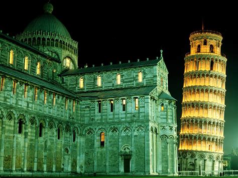 Duomo And Leaning Tower Pisa Italy Picture Duomo And Leaning Tower