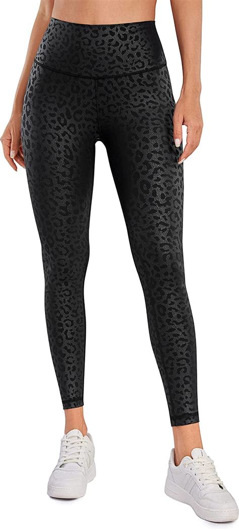 Matte Faux Leather Leggings For Women 25 High Waisted Stretch