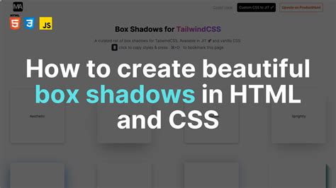 How To Create Beautiful Box Shadows In Html And Css