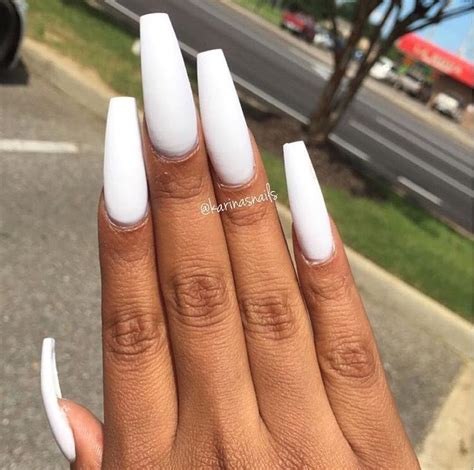 Lovely Summer Nail Art Ideas | Long acrylic nails ... Classic french tips are evergreen.