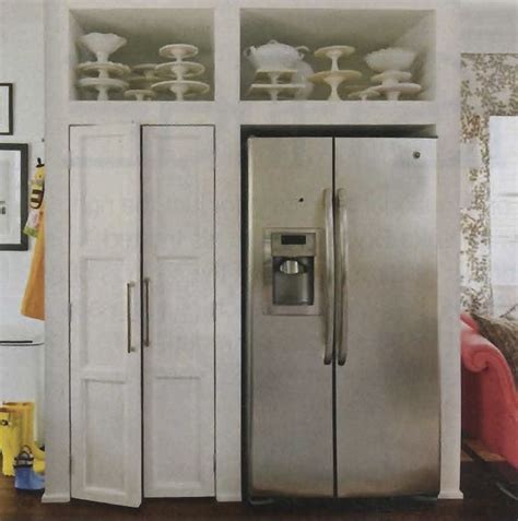 The home source double door pantry offers you the extra storage space you need to keep your pantry organized. Pantry | Built in pantry, Stylish kitchen, White storage ...