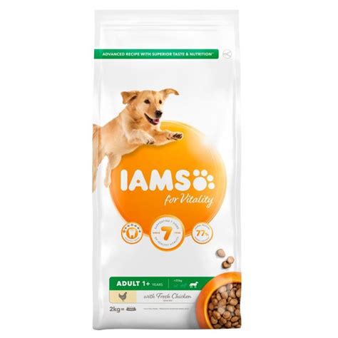 2 top rated dog food for golden retrievers reviewed. Iams Vitality Adult Large Breed Dog Food with Fresh ...