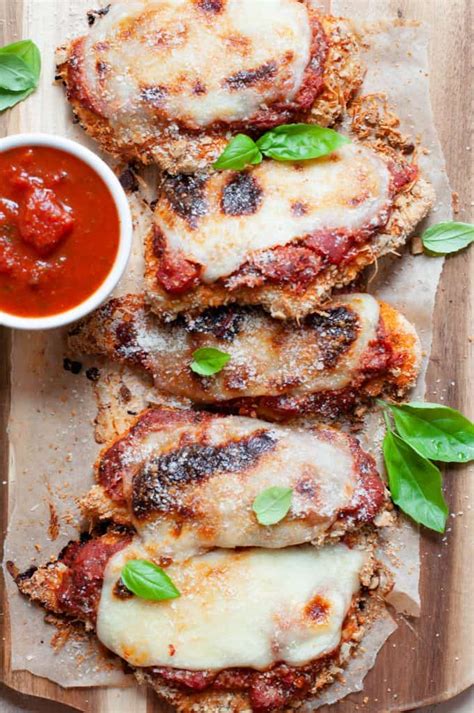 Healthy Baked Chicken Parmesan Erin Lives Whole