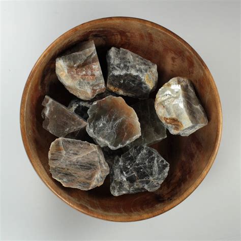 Moonstone Specimens / Rough (Black) | Albion Fire and Ice