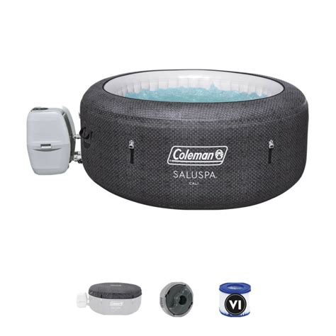 Coleman Cali Airjet Saluspa Inflatable Hot Tub With Energysense Liner